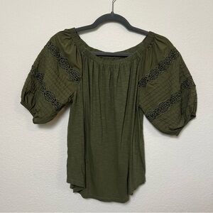 Loft Green Blouse